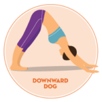 downward dog stretch